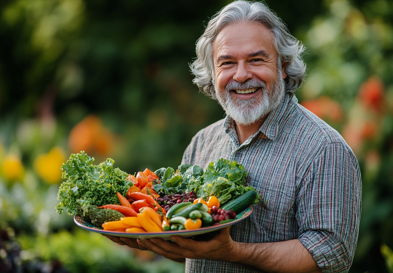 Щаслива родина з здоровою їжею